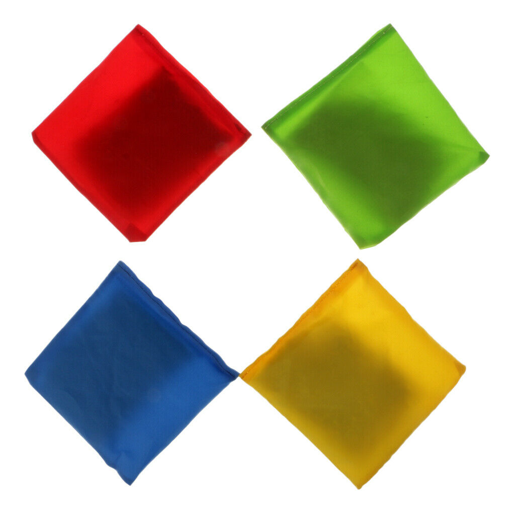 4pcs Canvas Cornhole  For Backyard Tossing Corn