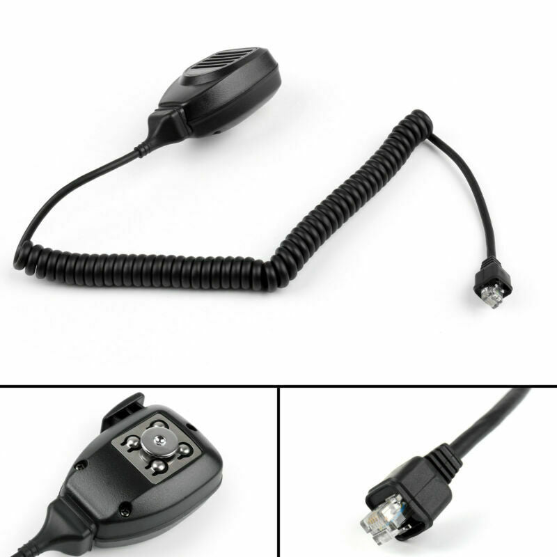 1x KMC-30 6Pin Speaker Microphone For Kenwood TK768 TK868 TK760 TK808 Radio UA