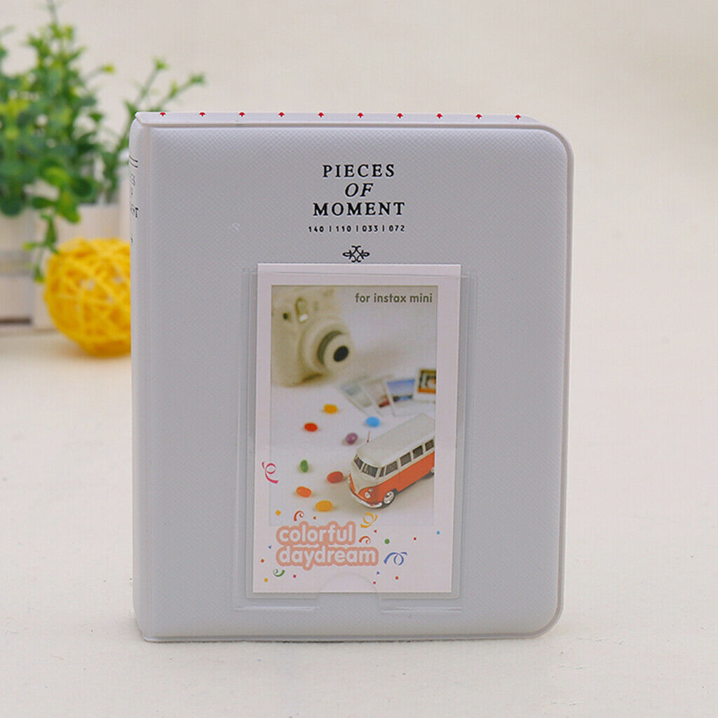 120x140x40mm 64pocket Photo Album for     mini 8,9 7s50 90 FilmWhite