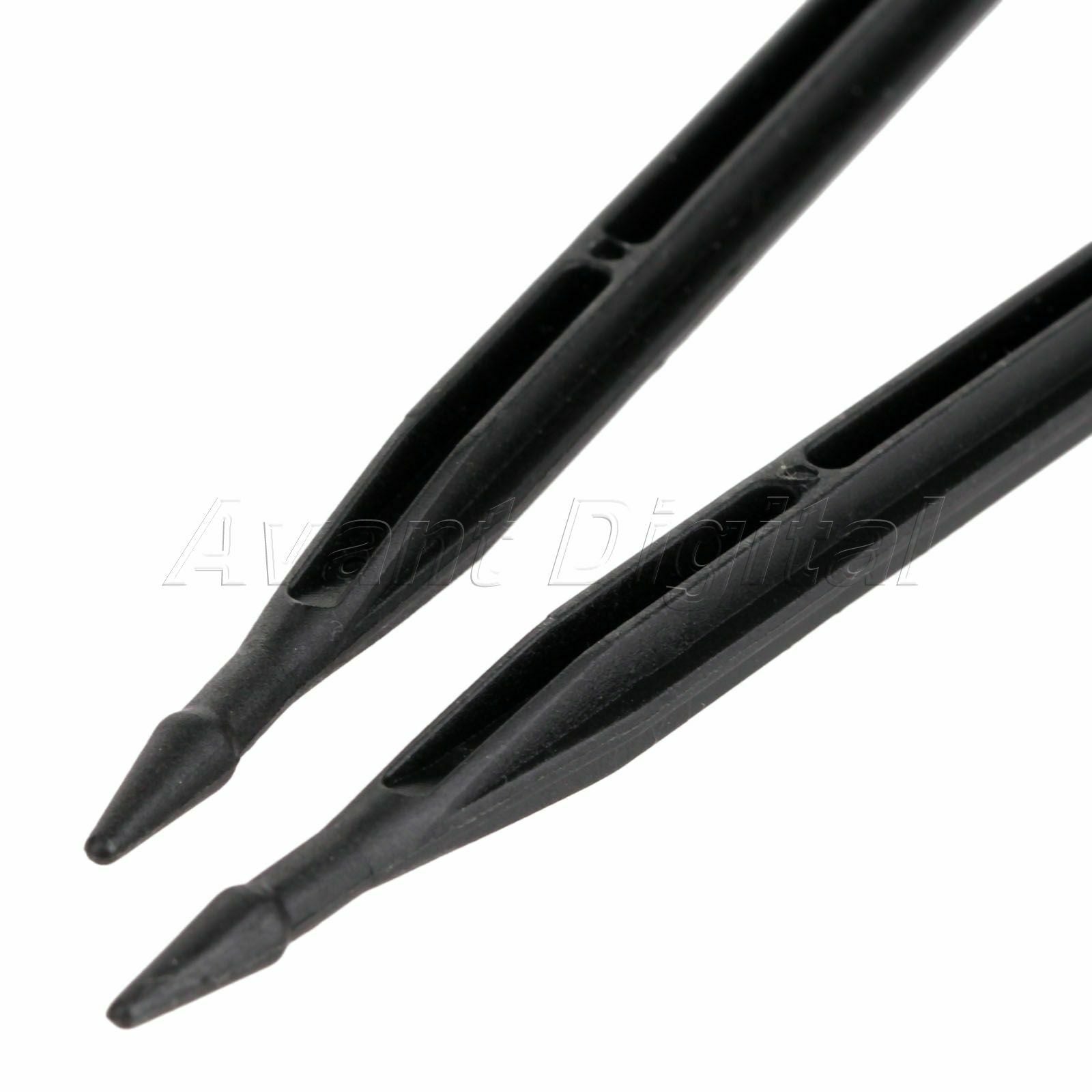 Practical Black Micro Drip Arrow Emitter Sprinkler Irrigation Flower Drop 100pcs