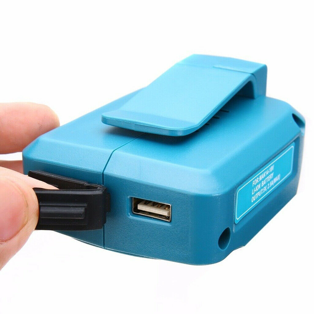 2x Battery USB Adapter for  14.4V 18V Batteries Charger Adapter #2