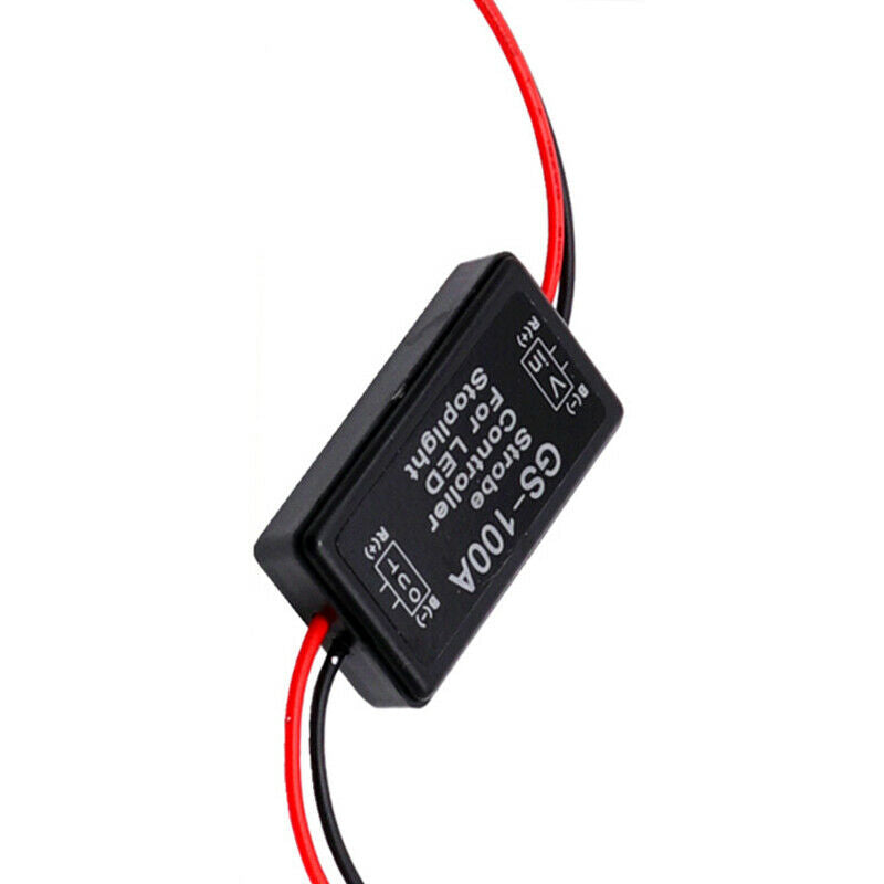 12V GS-100A Car SUV Truck LED Brake Stop Light Strobe Controller Flasher Module