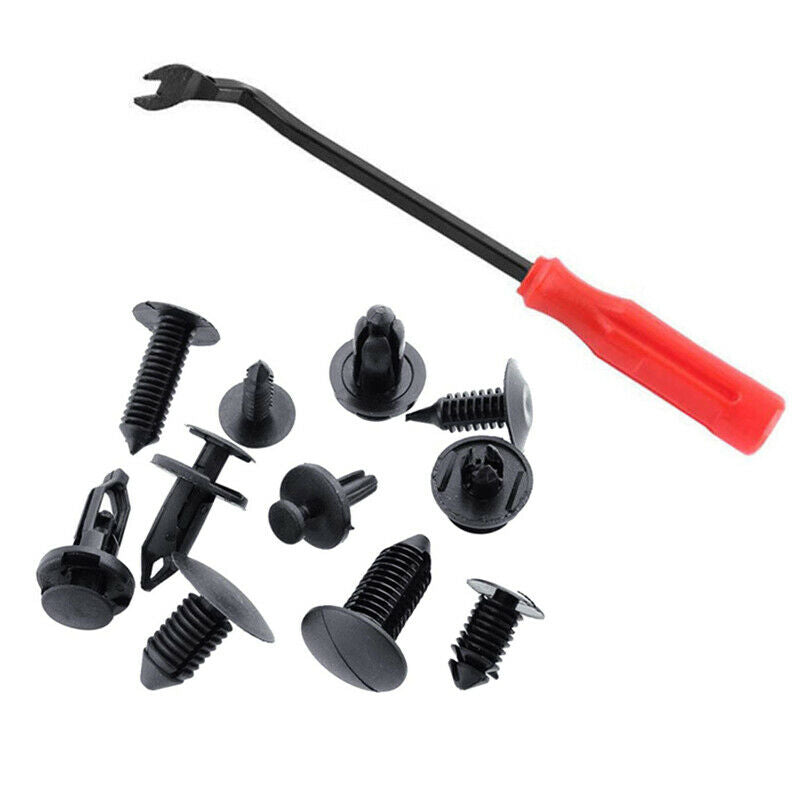 192PCS Car Panel Retainer Push Pin Rivet Trim Clip Bumper Fastener Assorted Kit