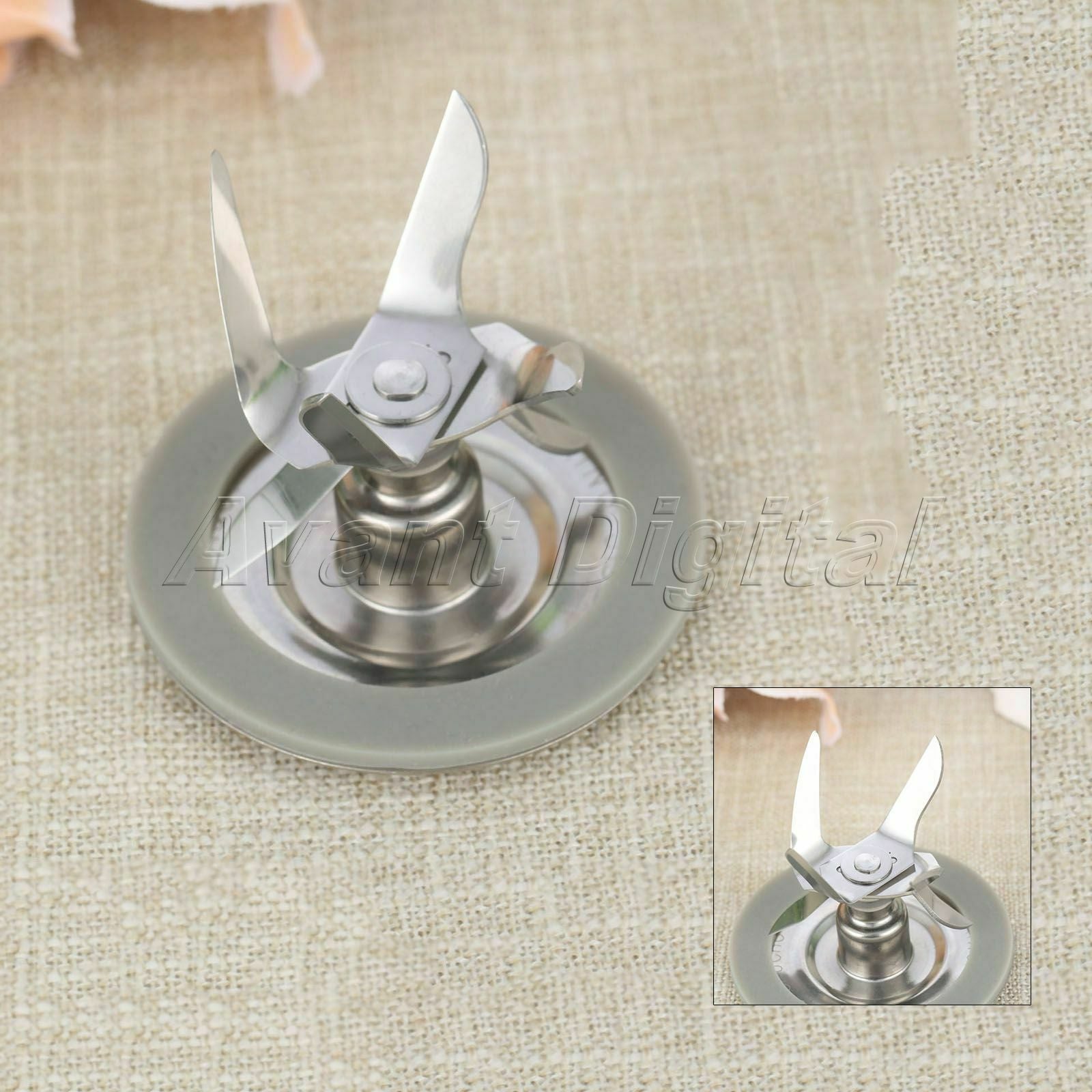 Replacement 6-Point Fusion Blade With Sealing Ring Gasket For Oster Blender 4980