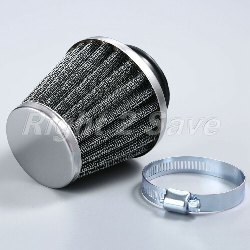 Motor Conical Dual Layer Metal Air Intake Filter Cleaner 39mm for ATV Scooter