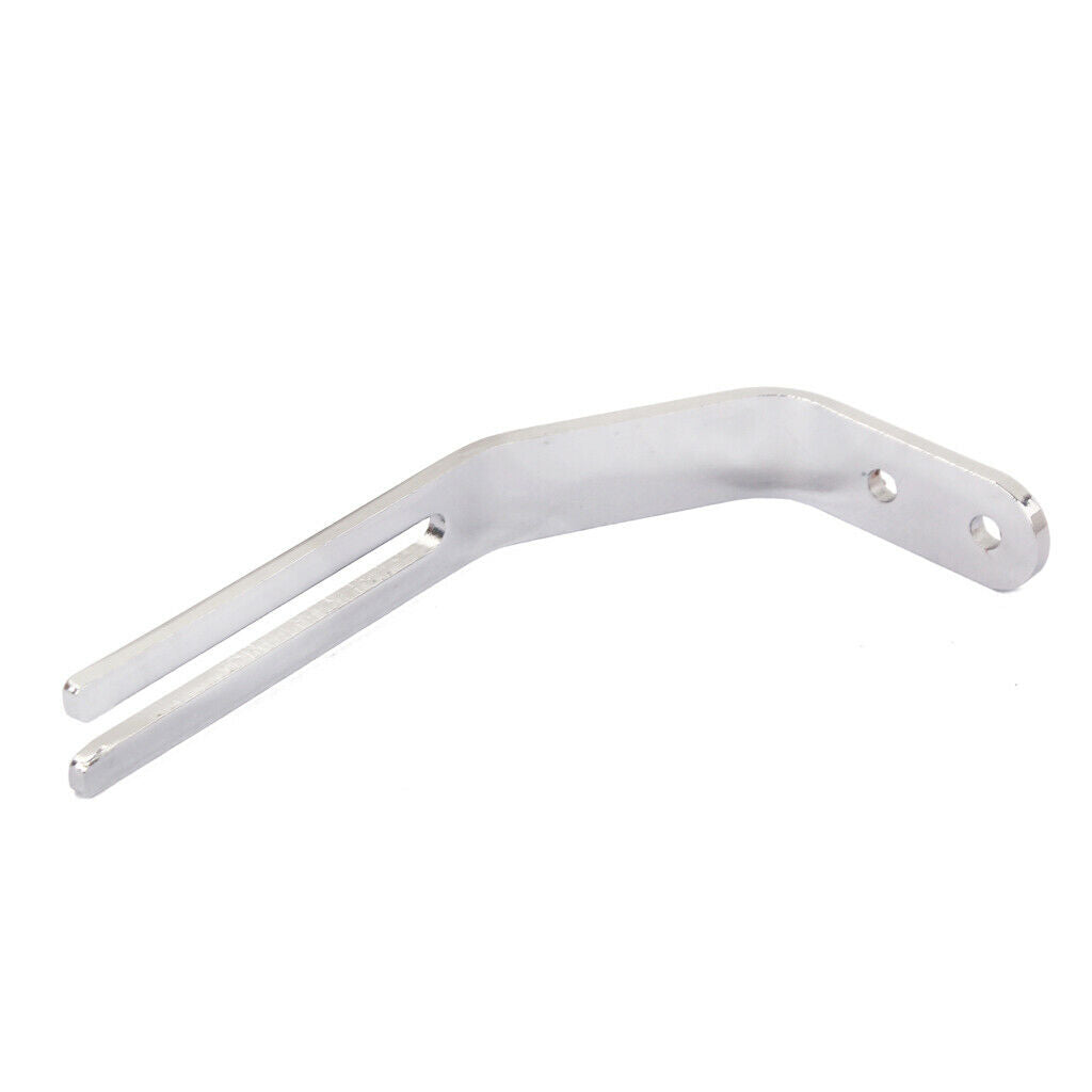 Chrome scratch plate support for   Guitar