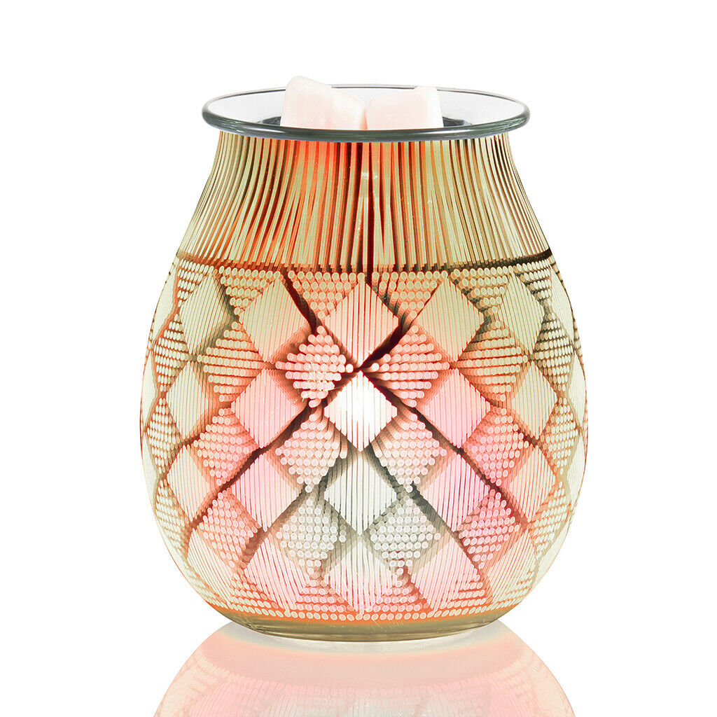 Modern Electric Wax Melt Fragrance Burner Lamp Dimmable for Spa Bedroom