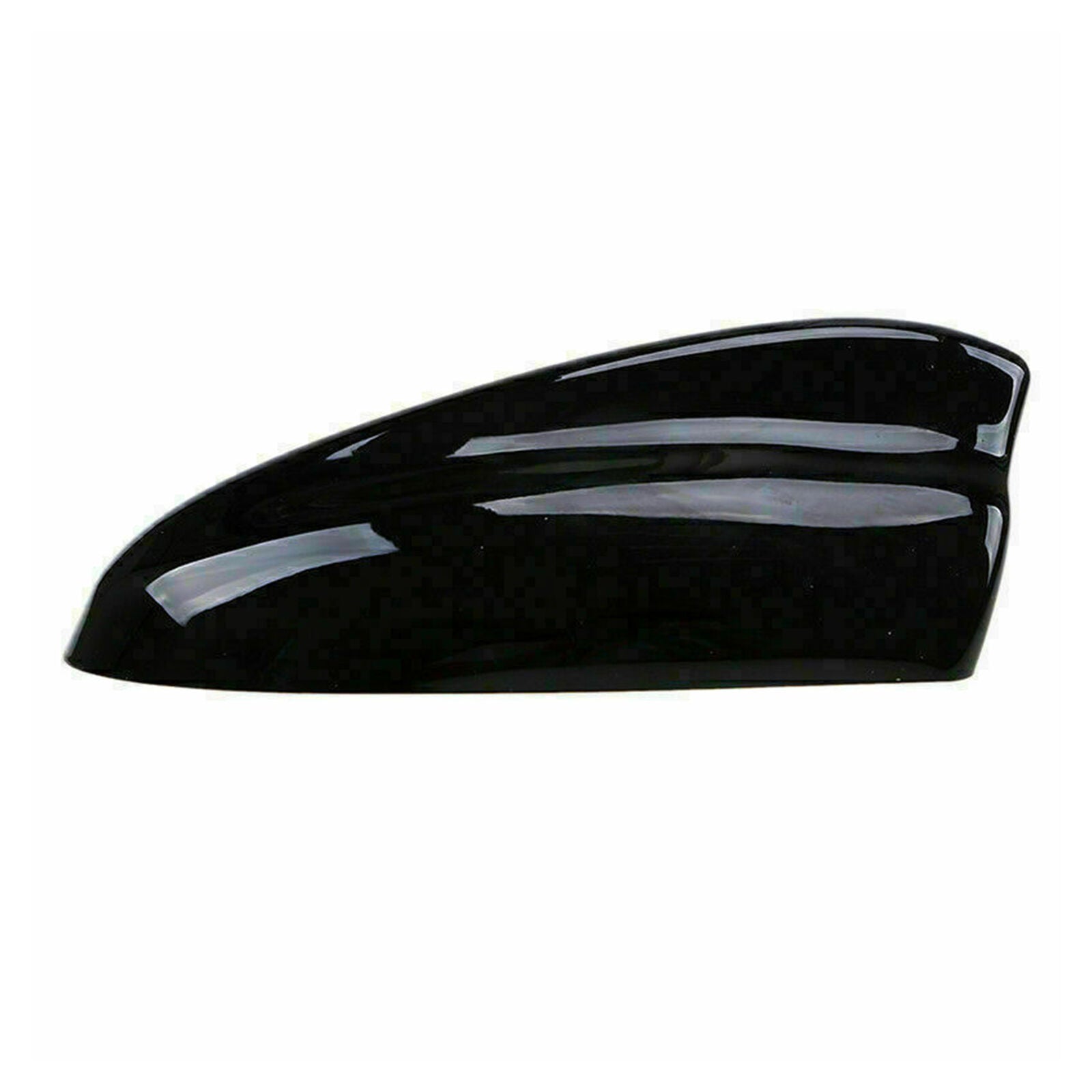 Universal Black Shark Fin Roof Antenna AM/FM Radio Signal Decor Aerial Cover