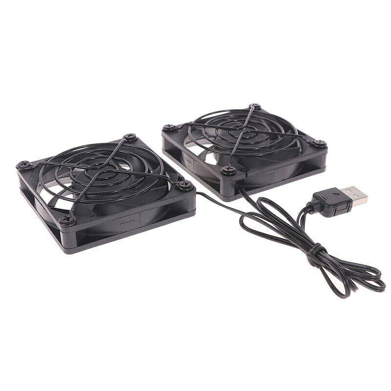 Cooling Fan USB Power Supply Router Radiator for ASUS RT-AC68U/AC86U/AC87U/R80I7