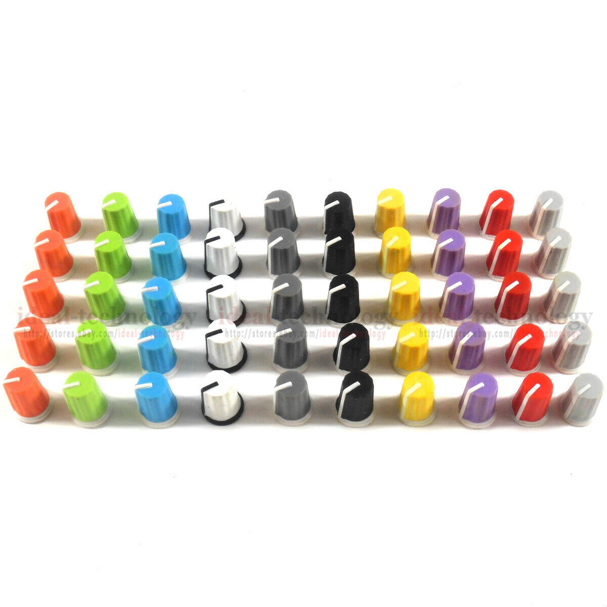 50pcs EQ Rotary Knob For Pioneer DJ MIXER  djm-2000 900 850 750 700 800 DAA1176