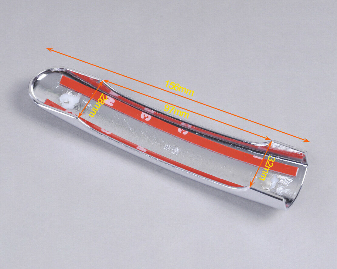 Chrome Door Handle Cover Trim Fit For SKODA Octavia Fabia Superb 2002-2007 An