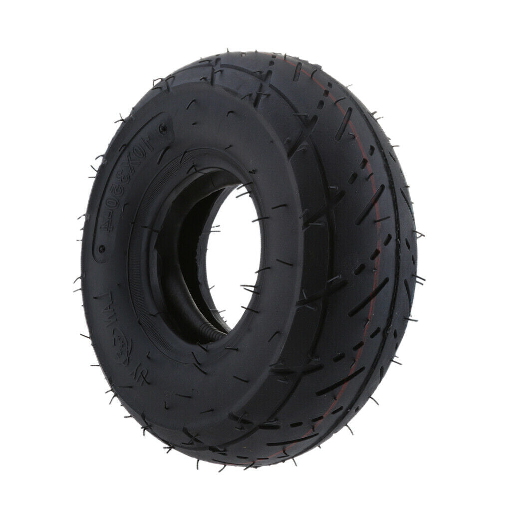 Scooter Tire and Inner Tube (3.00-4 Thread) for Mini ATV Quad,49cc 2-stroke Go