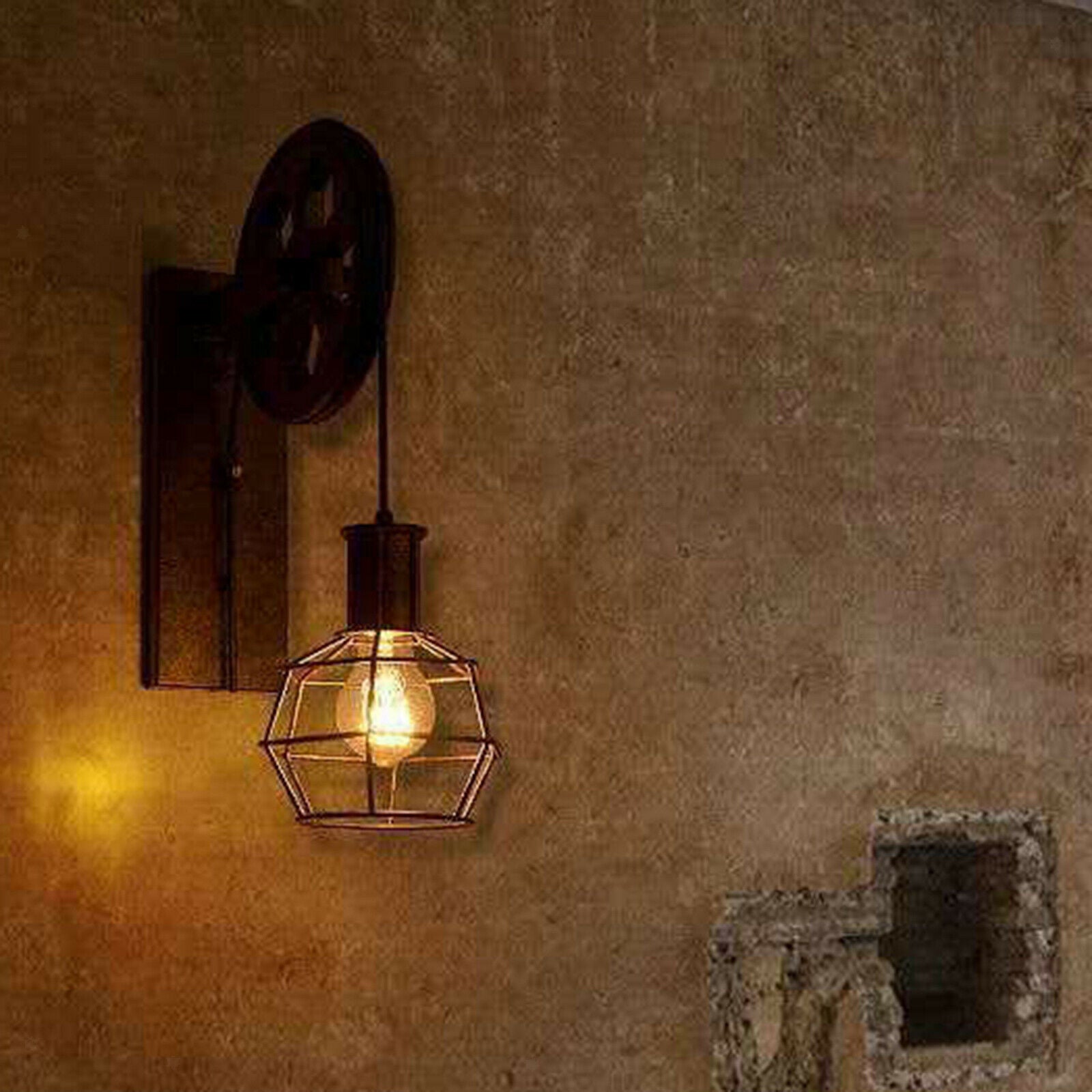 Wall Lamp Fixture Sconce Kitchen Lighting Light Study Corridor Red