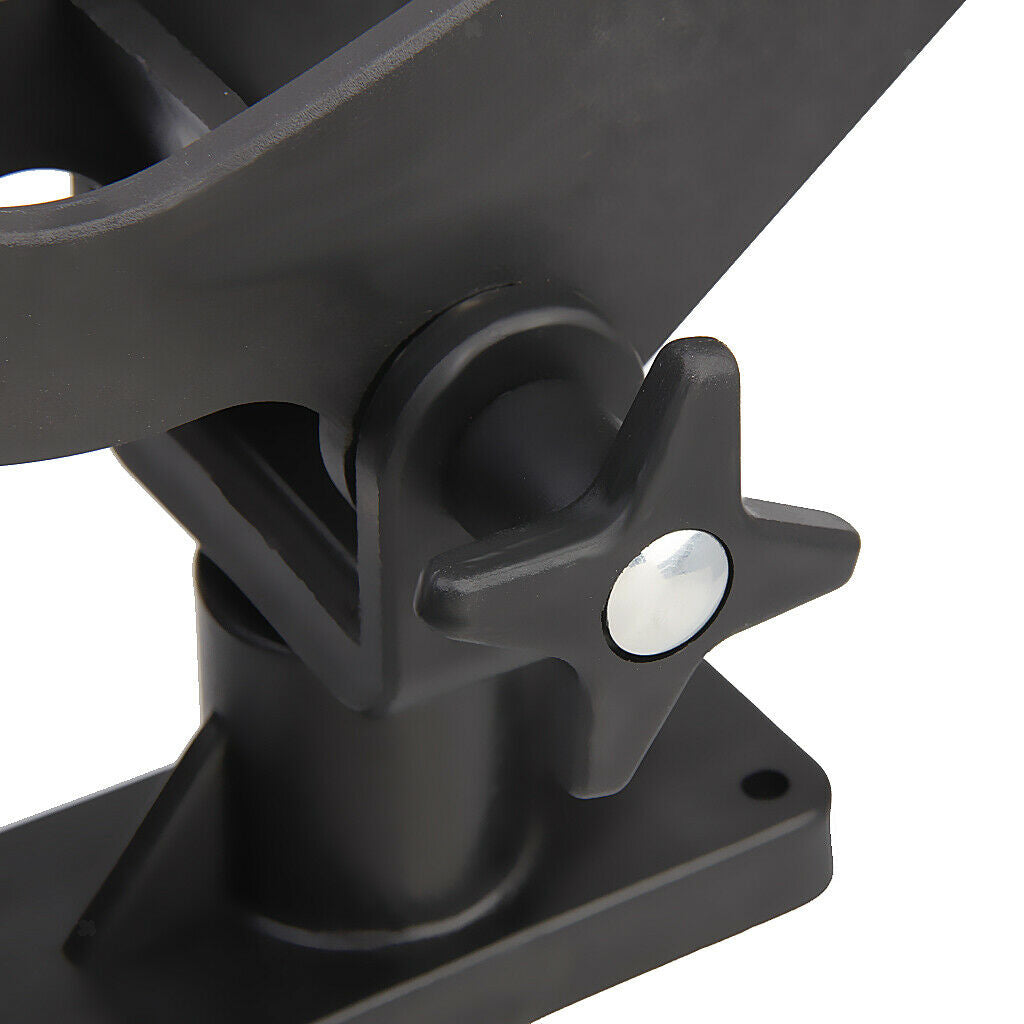 360 Degrees Free Boat Kayak Yacht Fishing Cast Rod Holder Clamp On Set