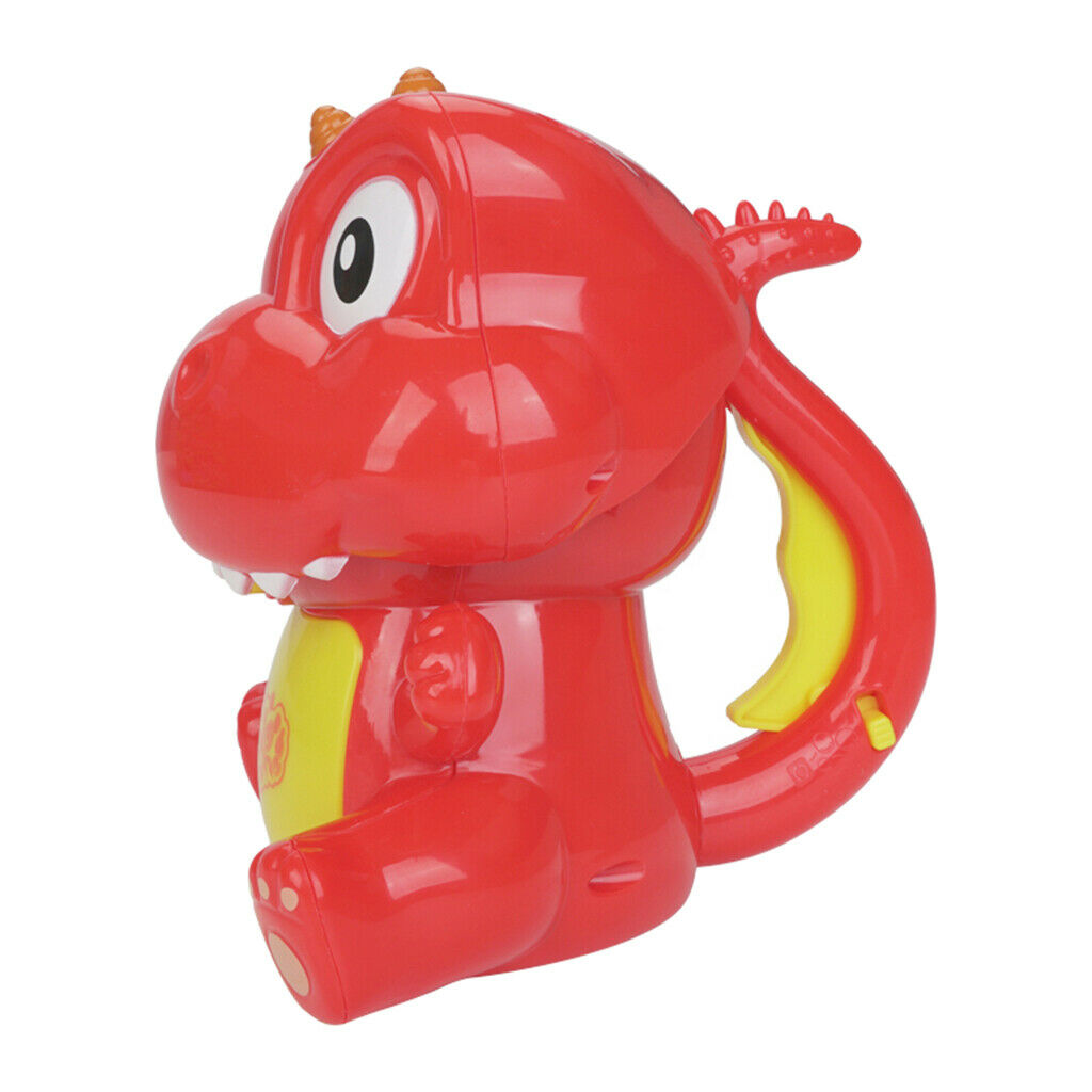 Automatic Kids  Bubble Maker Toys with Dinosaur Sound Red