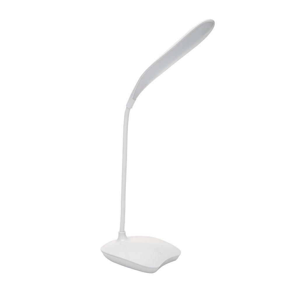 14LED Foldable Touch Table Lamp Rechargeable Dimmable Bedside Desk Light @
