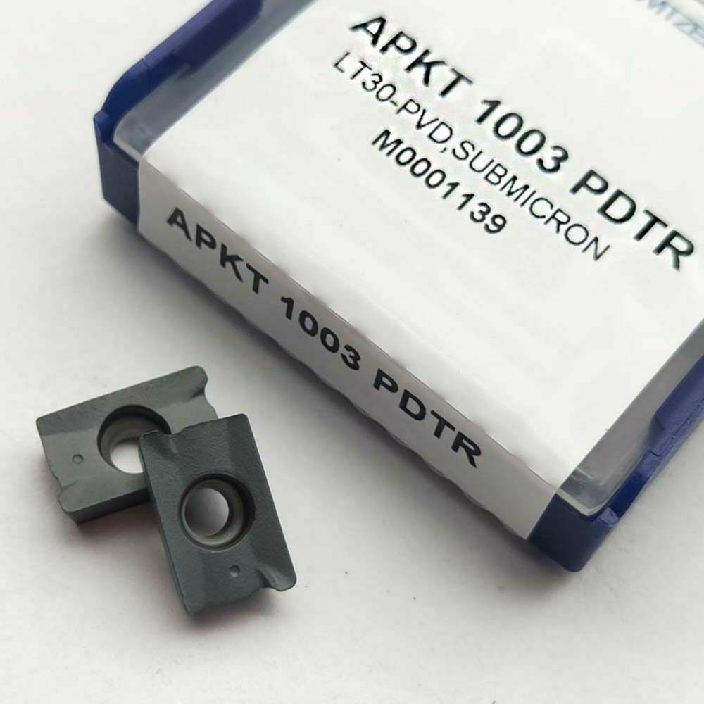 10pcs APKT1003 PDTR Milling cutter carbide inserts APKT 1003 milling inserts