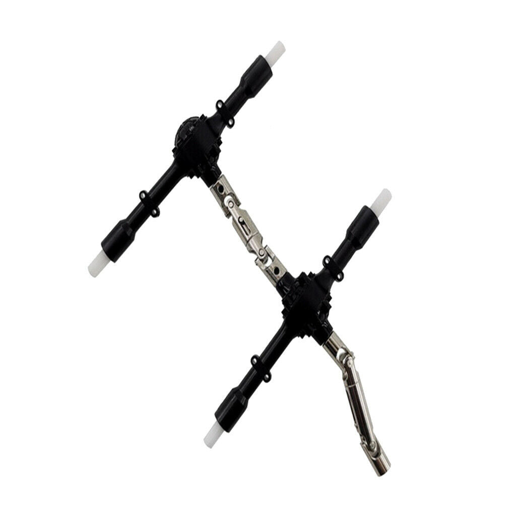 Front and Rear Axle + Transmission Shaft for WPL C24 C34 Car Accessories
