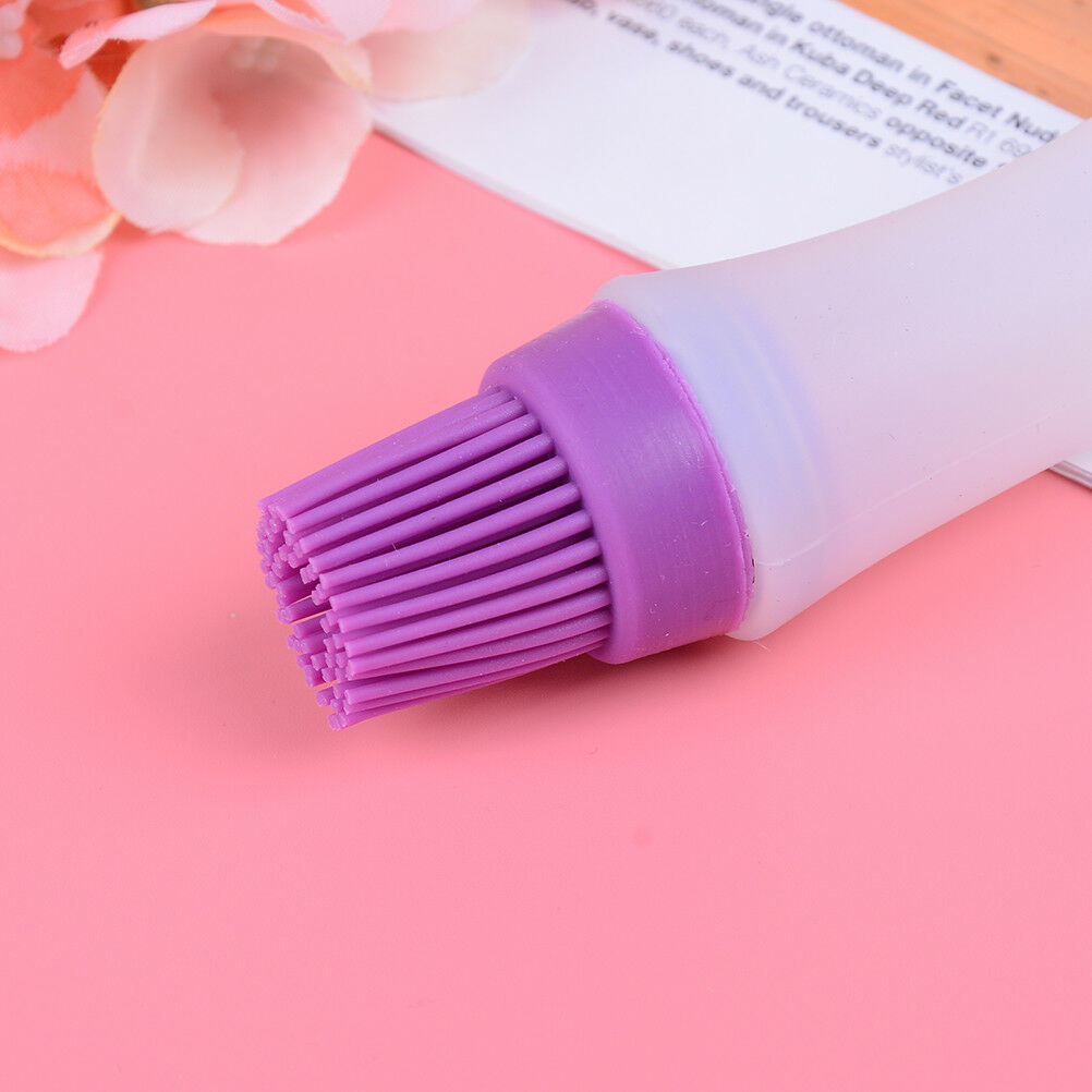 1x Silicone oil brush bottle kitchen BBQ tools cooking pancake baking bast.l8