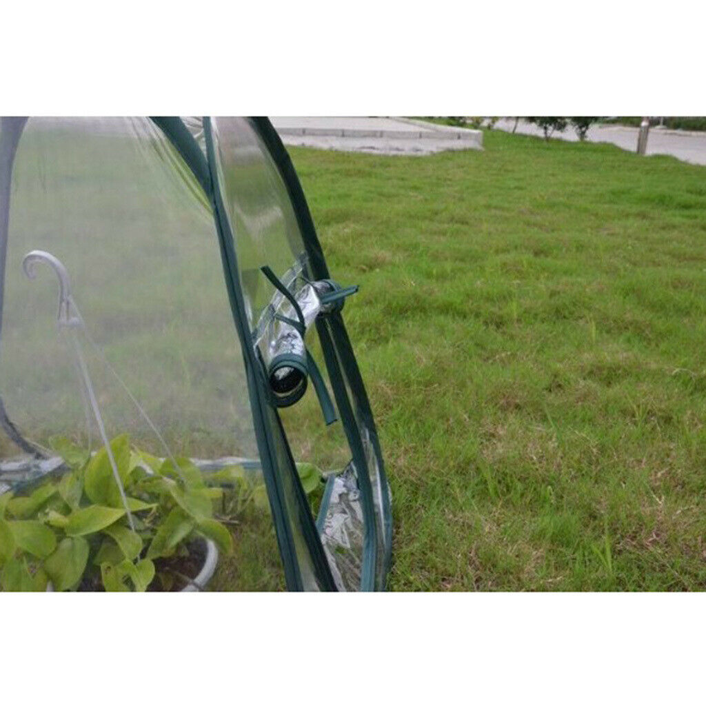 Small Tent   up Greenhouse Clear Foldable Flowerpot Cover Indoor 27x27x31