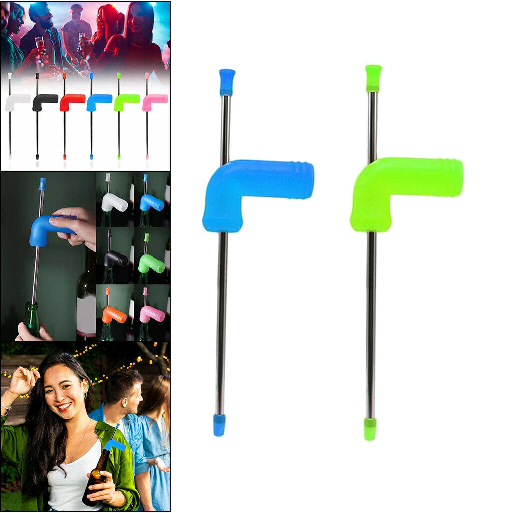 Plastic Beer Snorkel Dispenser Drink Bong Bar Club Entertainment Beverage