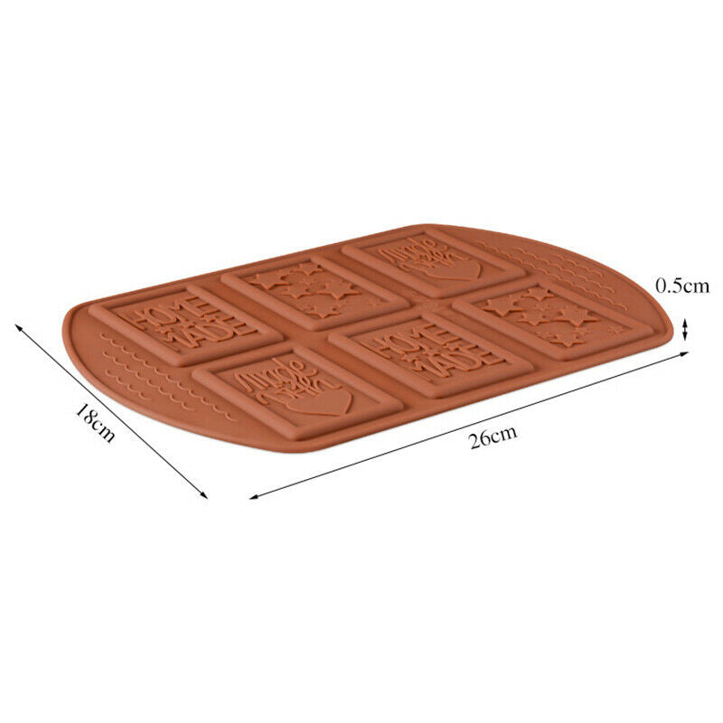 Silicone Chocolate Baking Mold Creative Handmade Multi-Pattern Kitchen Bi.l8