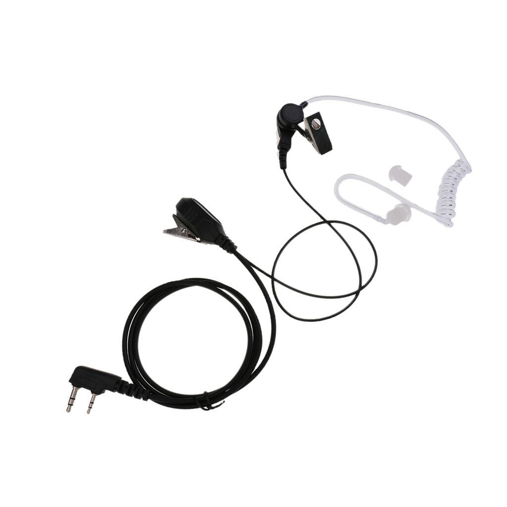 Throat Mic Headset/Earpiece PTT For Walkie Talkie Baofeng Puxing   radio