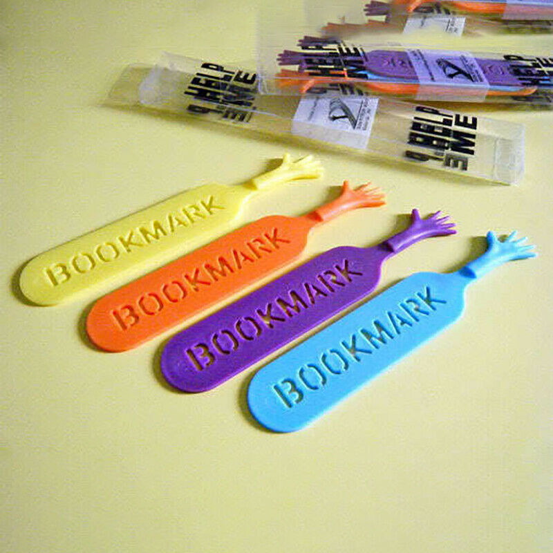 4 pcs / lot 'Help Me' Colorful Bookmarks Reading Item For Children Stationery Tt