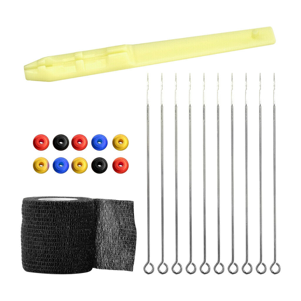 Hand Poke Tattoo Kit Tattoo Poke Pen w/10 Needles DIY Tattoo Supply Kit