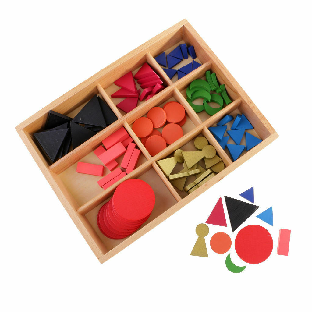 2X Wooden Basic Wooden Grammar Symbols Early Learning Educational Teaching Toys