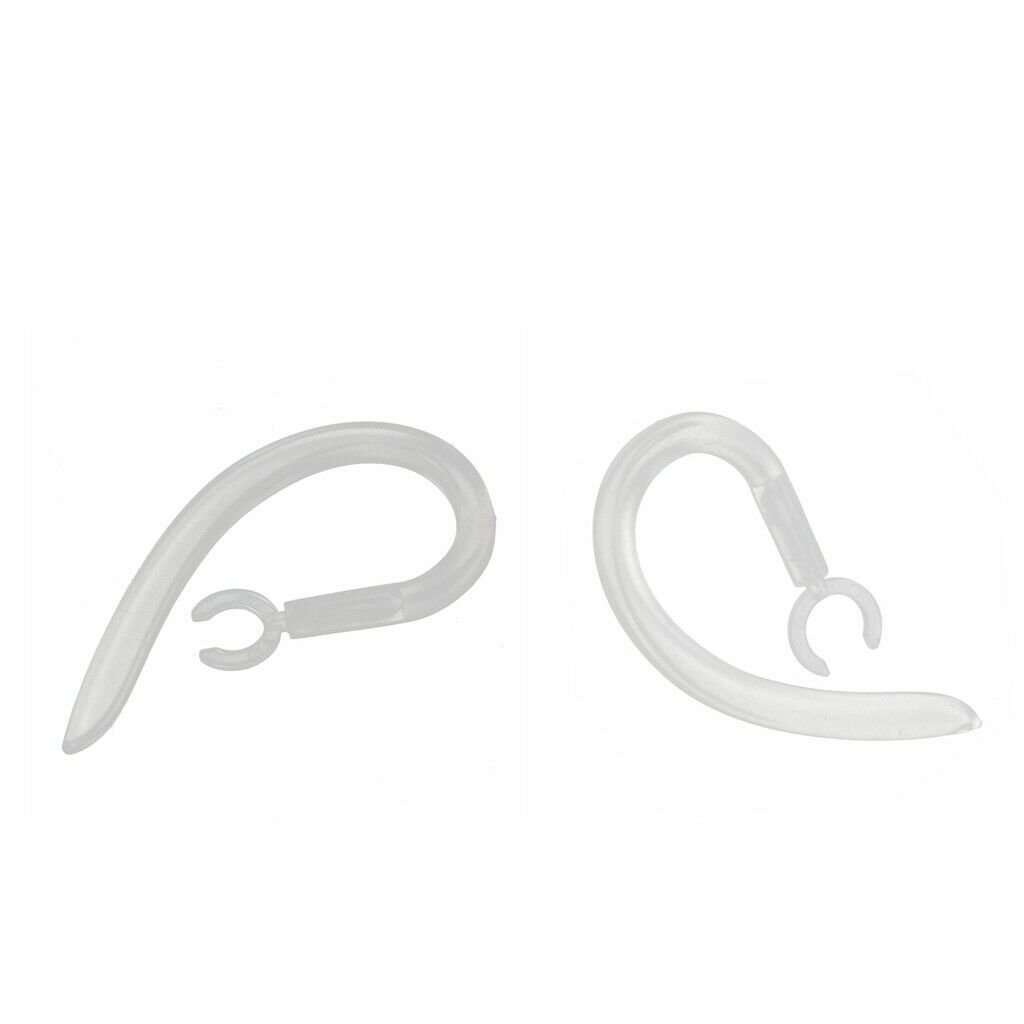 2 Sets Silicone Bluetooth Earphone Headset Ear Hook 7.0mm+8.0mm