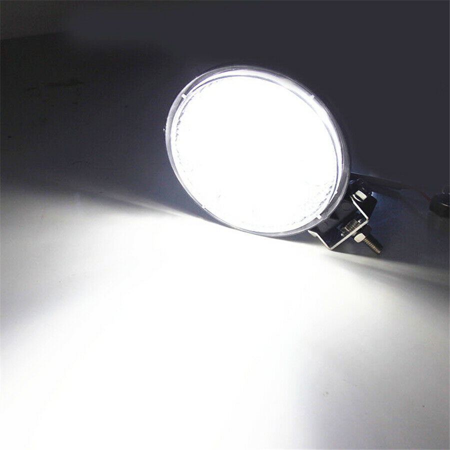 Pair 4.5" 70W Off-Road LED Work Light Spotlight Truck Driving Fog Lamp For Jeep