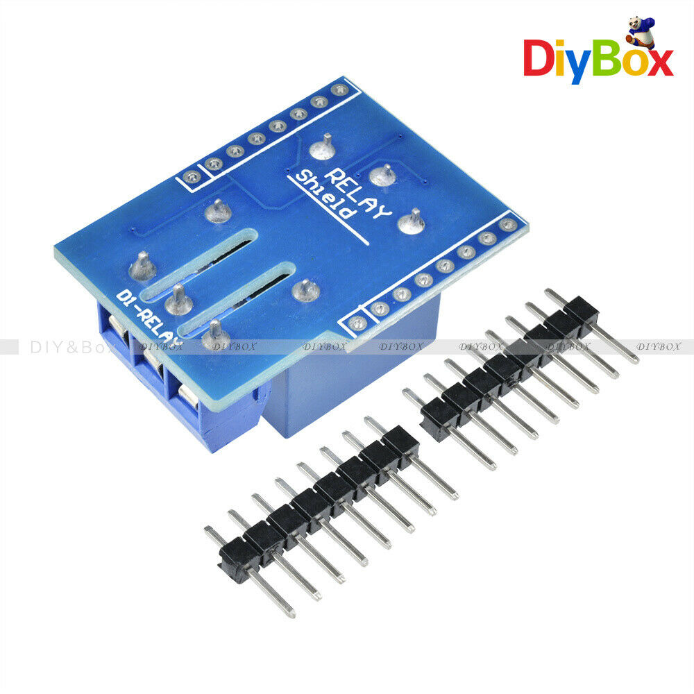 Relay Shield for Arduino WeMos D1 Mini ESP8266 Development Board D