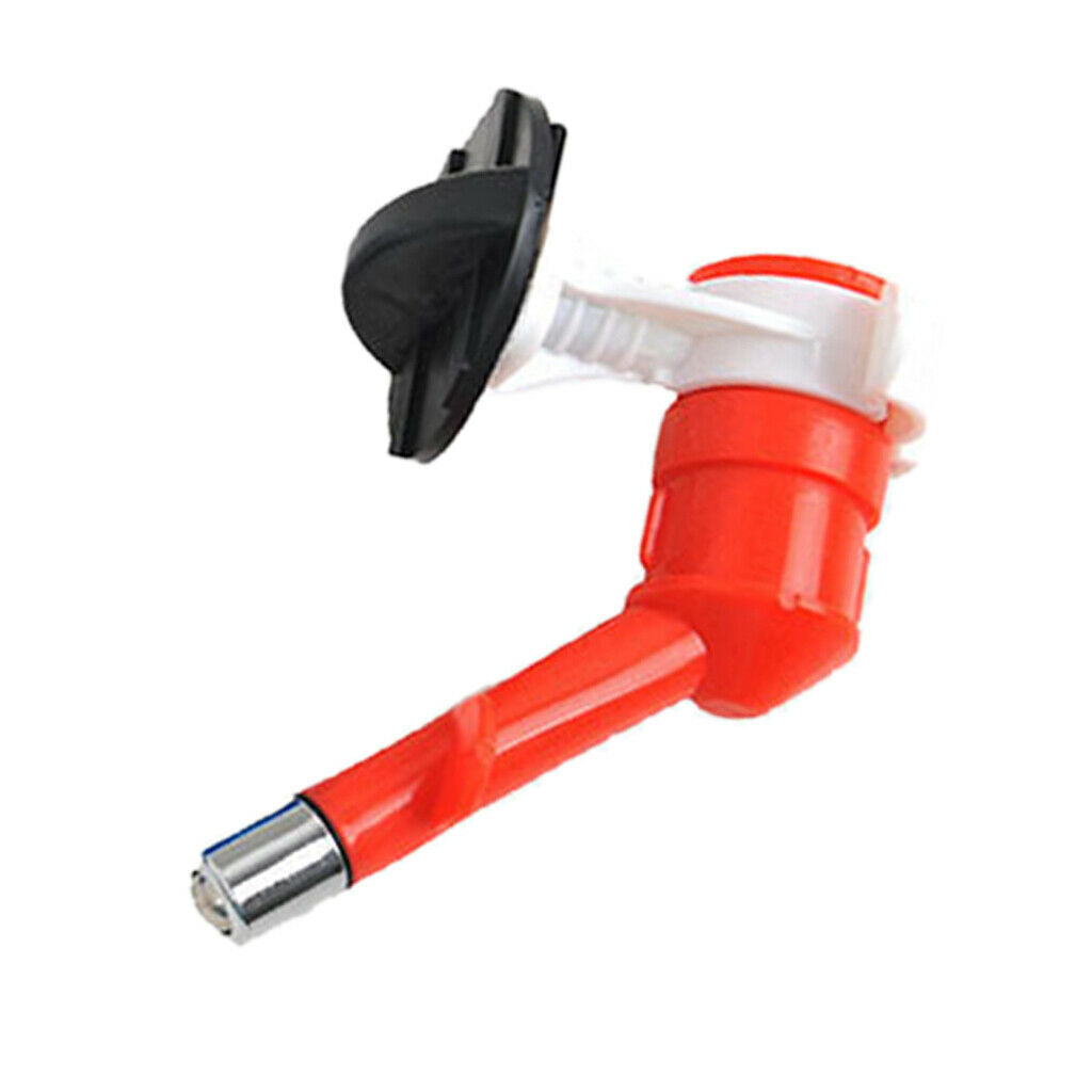 Water Drinker Bottle Dispenser Feeder Fountain Head for Pet Cat Dog  Red