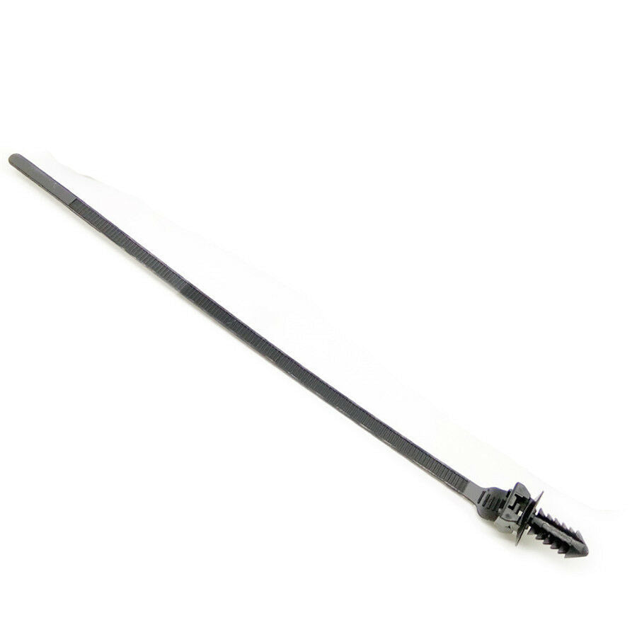 100PCS Tie Clip Releasable Nylon Tie Wrap Cable Fastening Clips Self-locking