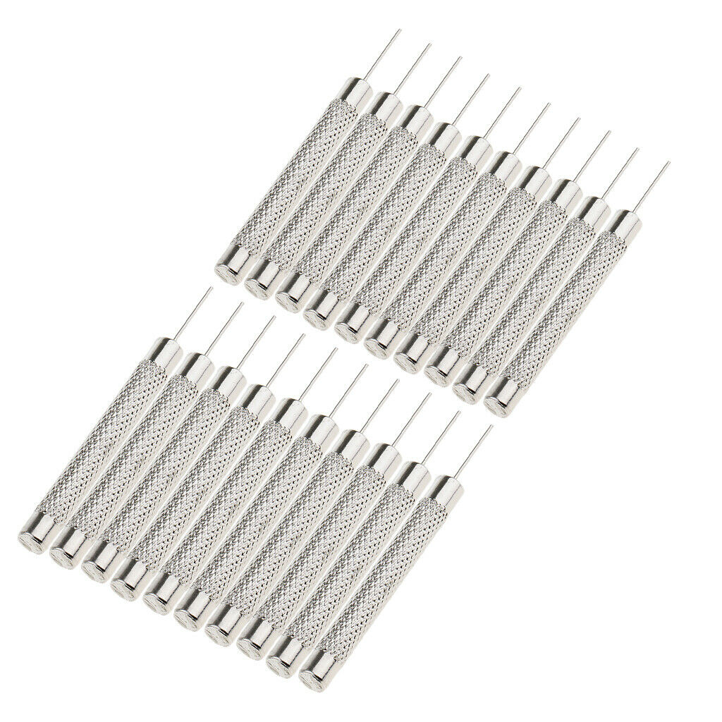 40 Pieces Bracelet Watch Strap Punch Pin Remover Repair Tool Accessories (0.7mm)