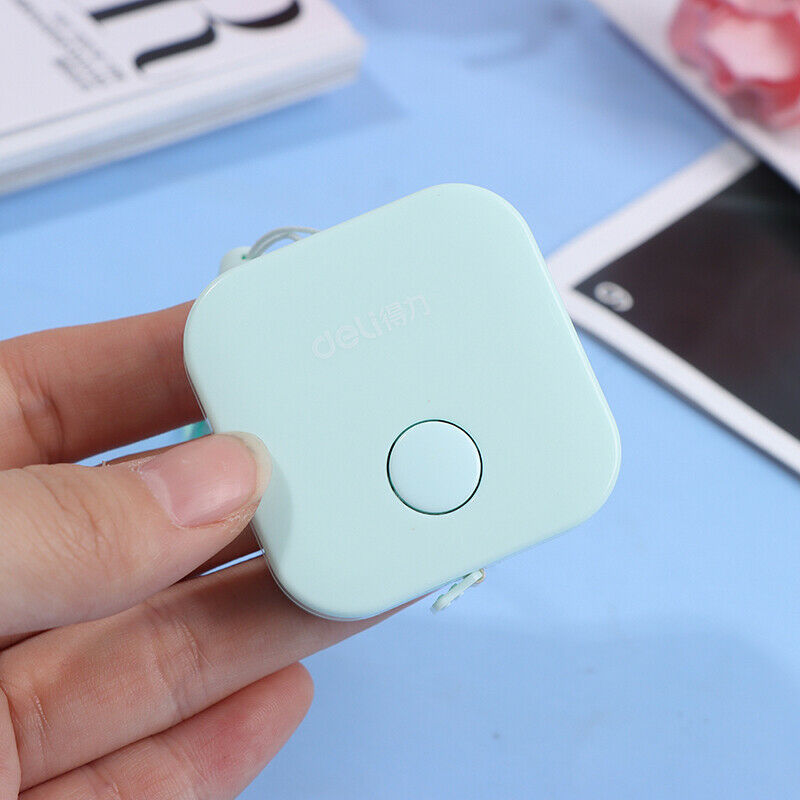 Lovely Tape Measure Macron Candy Color Leather Ruler Box Portable Fashion.l8