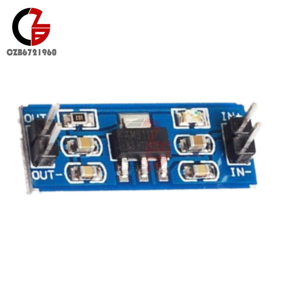 5PCS 4.5V-7V to 3.3V AMS1117-3.3V Power Supply Module AMS1117-3.3