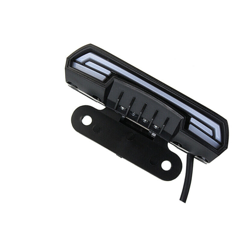 LED Motorcycle Scooter Bike Turn Signals Tail Light Cafe Racer Fender Edge Brake