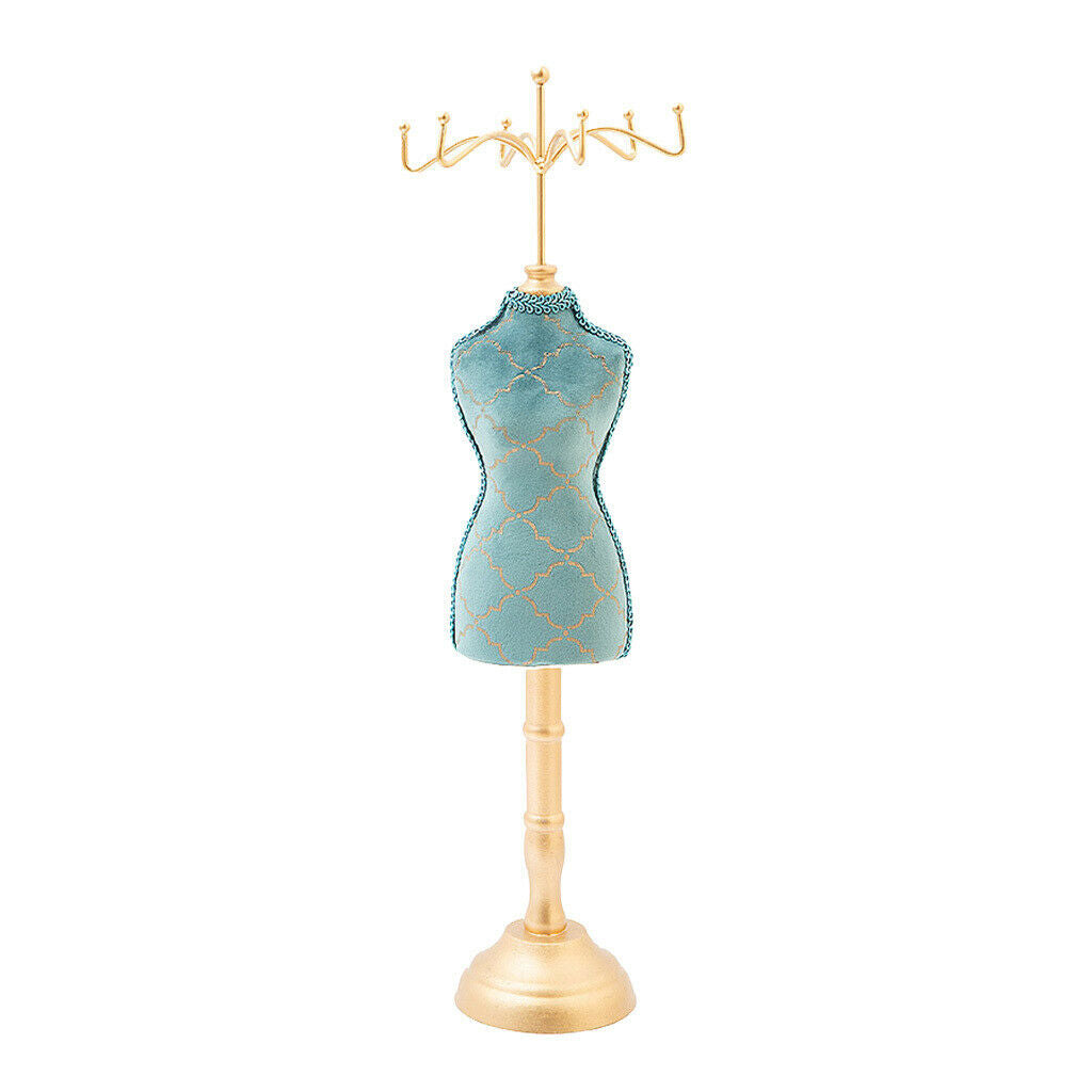 3pcs European Elegant Necklace Earrings Display Rack Jewelry Organizer Holders