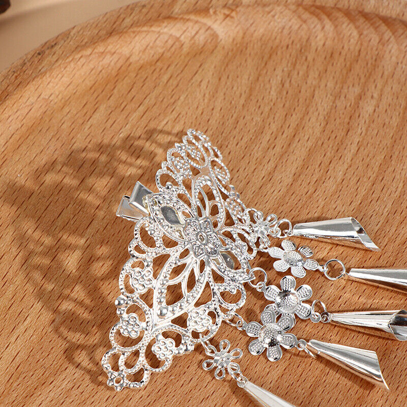 Handmade Chinese 1 Piece Hair Stick 1 Pair Earrings 1 Clip Bun Hair AccessorFCA