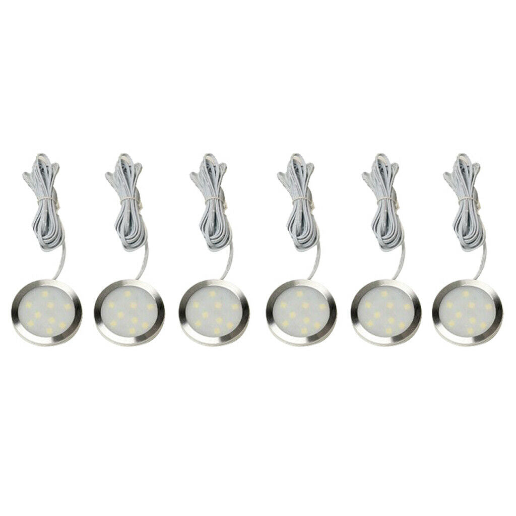 6 Pieces LED Dome Interior Light for RV T4 T5 Camper Truck Caravan Motorhome