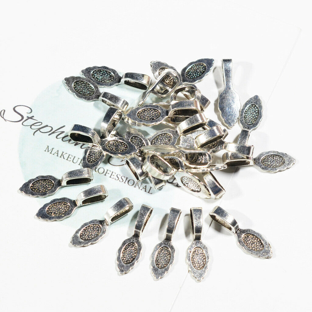 30pcs Glue On Bails Pendant Hanger Tibetan