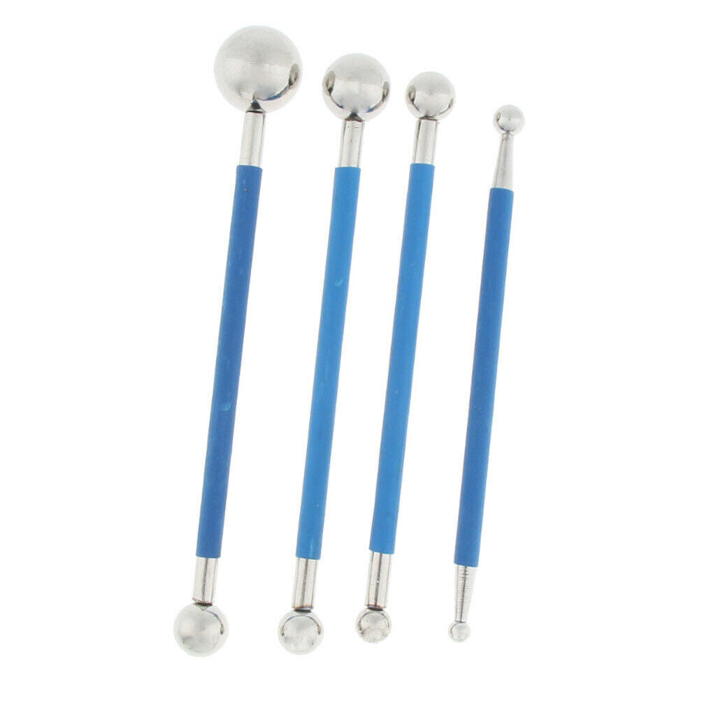 4 Pcs Premium Stainless Steel Tile Seam Caulk Pressing Ball Sealant Finishing