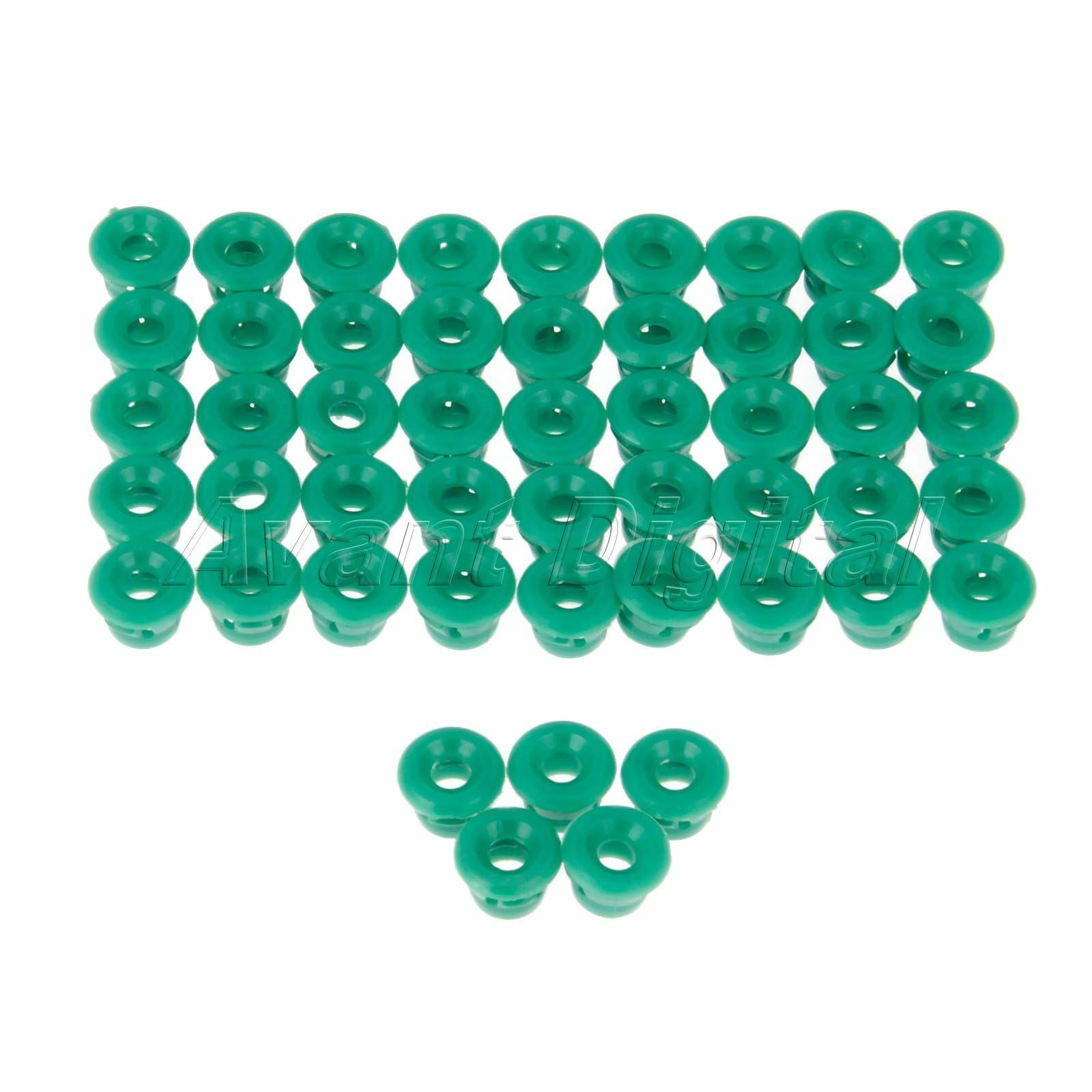 20PC Car Clips Fixings/1 set 51711932996 For E30 E32 E36 E4 ABS Plastic Green