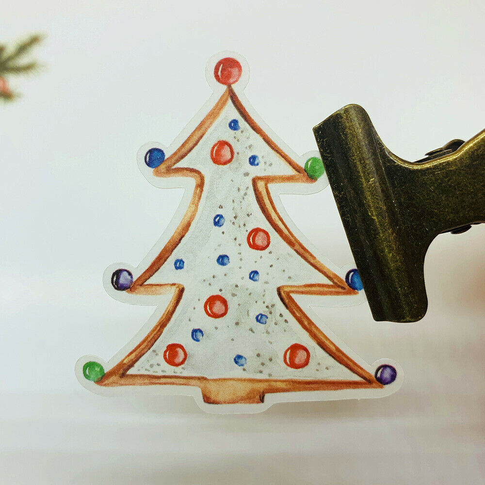 29PCS Christmas Stickers Adhesive Snowflake Scrapbooking Diary Albums Decor DIY
