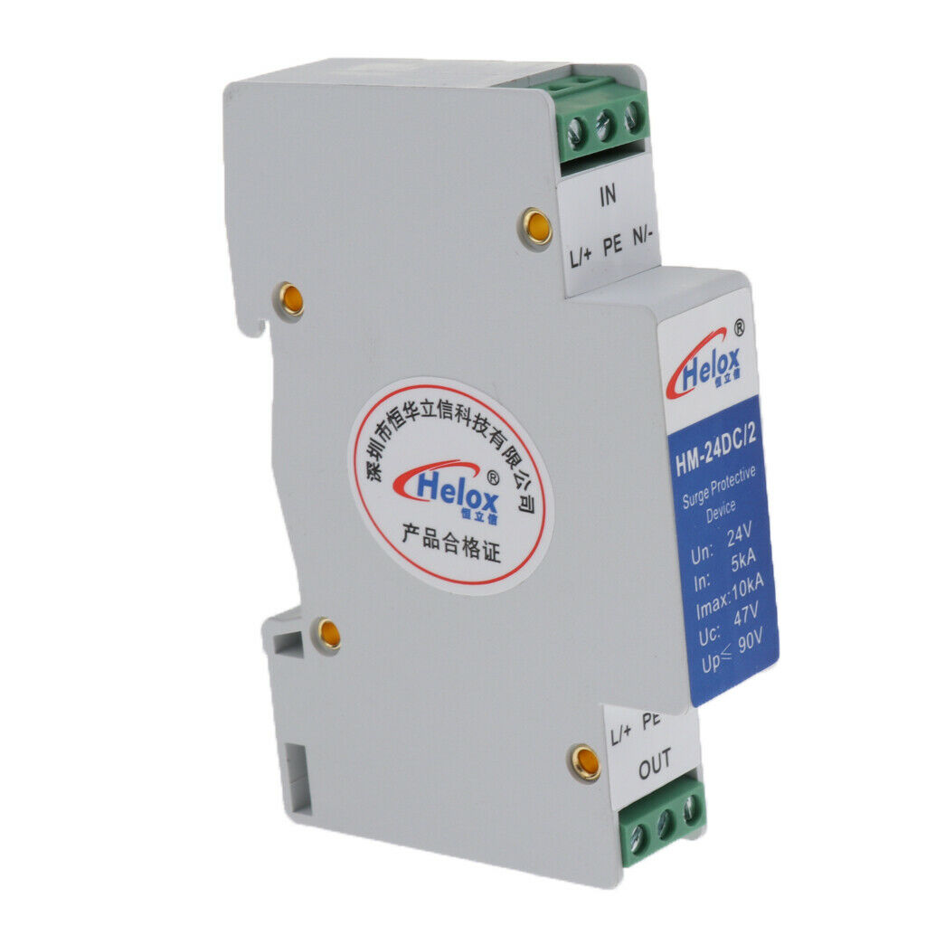 Power Supply Signal Arrester DC AC 24V Surge Protection Device  Protection