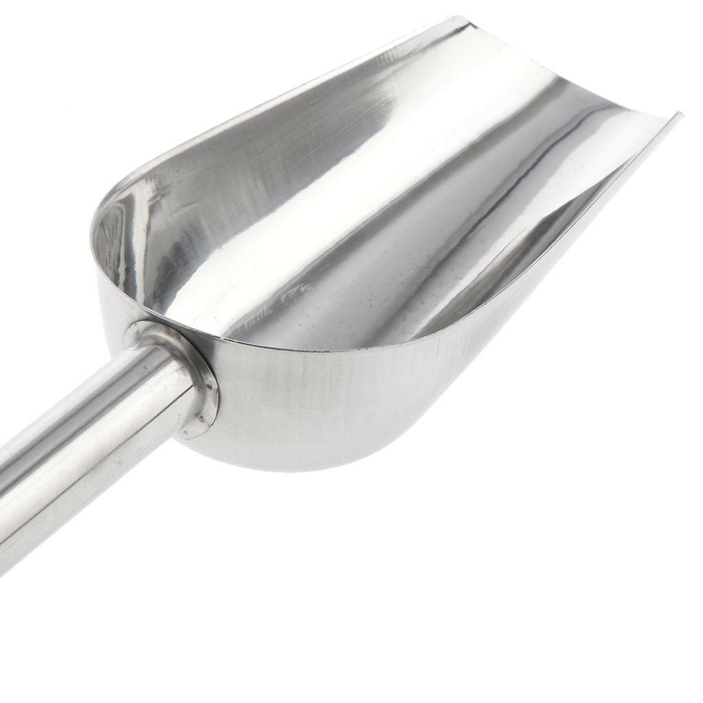 1pc Stainless Steel Ice Shovel Bar Buffet Wedding Sugar Party Coffee Scoops