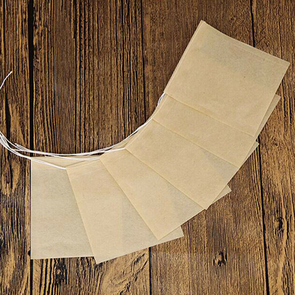 300 Pack Tea Filter Bags Safe & Natural Material Suitable for Loose Leaf Tea