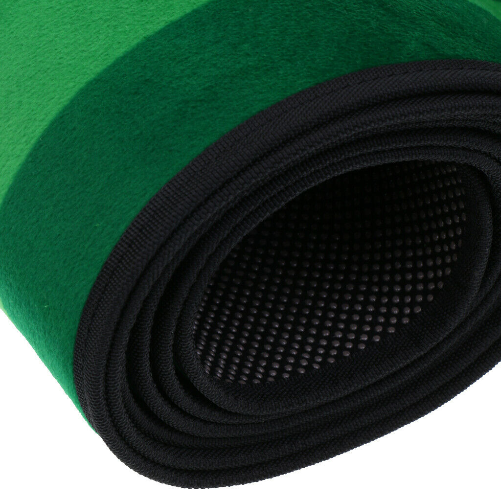 Golf Putting Mat Portable Indoor Putt Training Aids 10x1' Cup Equipment Gift
